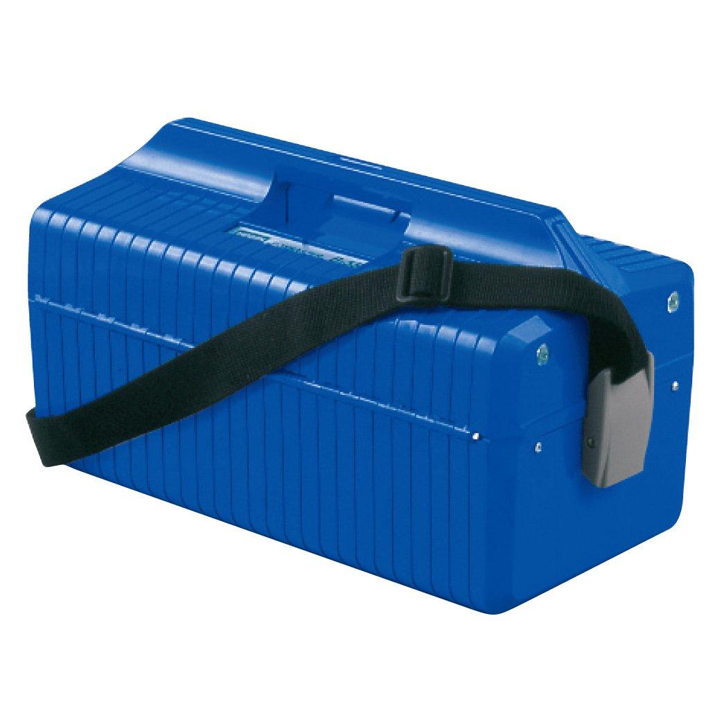 

HOZAN Tool Sturdy and Large with Shoulder Box, Durable, Capacity, Strap, Material ABS, B-55-B синий