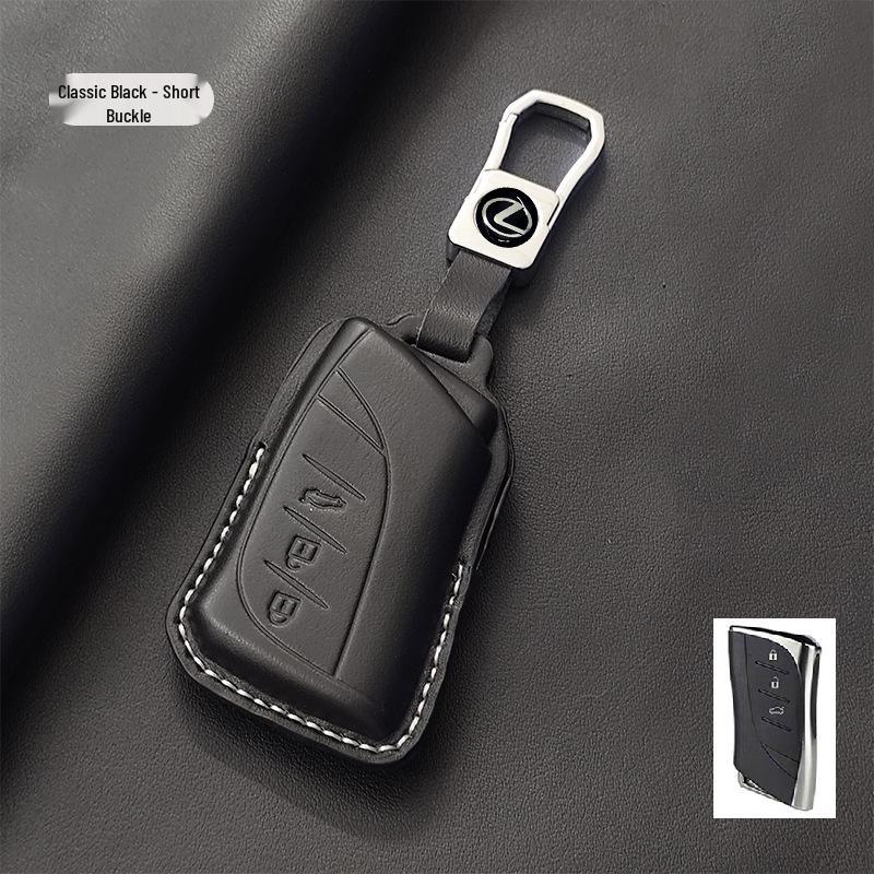 Lexus Genuine Leather Key Case for ES200, LS500H, UX260, NX, RZ, GX, RX300, ES300