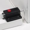 10pcs Plastic Cabinet Push Button Spring Load Automatic Door Bolt Latches Lock for Multiple Cabinet Door Locking Needs