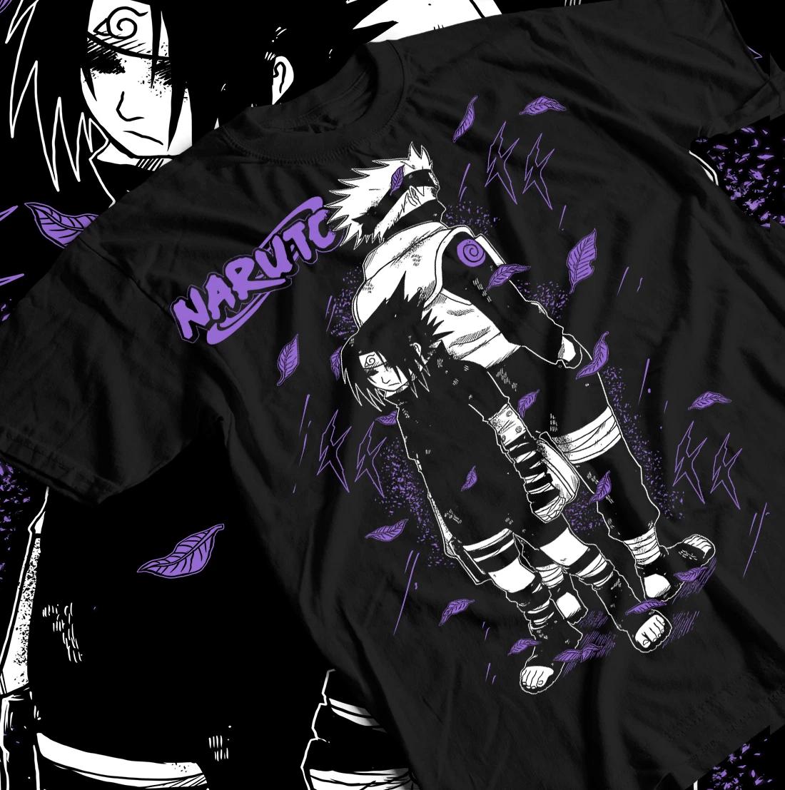 Naruto Characters Tee | Sasuke, Jiraiya, Madara, Kakashi, Itachi, Orochimaru S