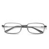 Shatar New Crystal Glass Lens Reading Glasses Men For Women Metal Frame High Quality Anti-Fatigue Clarity Prescription Glasses
