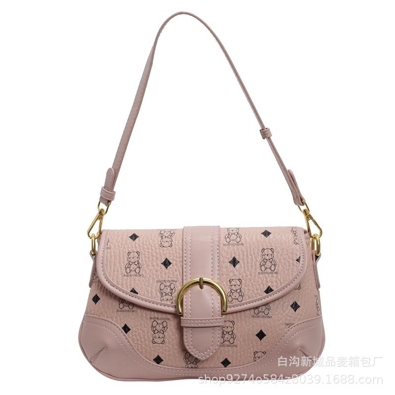 Manufacturer's Popular Underarm Small Bag Women's 2025 New Trendy High-end Texture Versatile Messenger Small Square Bag
