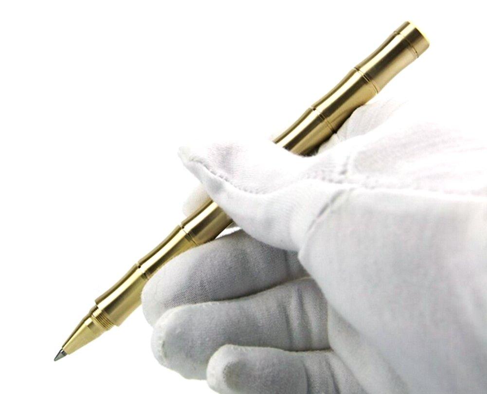 Gullor Premium Pure Copper Bamboo Shape Ballpoint Pen