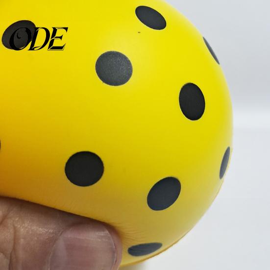 Übung Ruhiger Hüpfball Schaumstoff Pickleball Bälle für Training Hohe Dichte Pickle Wettbewerb Hohe Dichte Sicheres Spiel