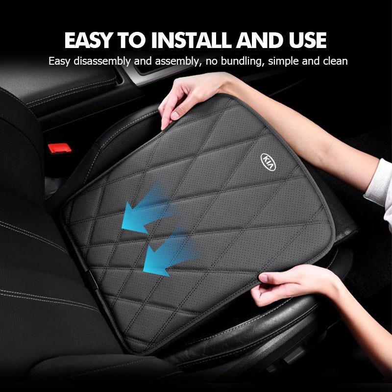 AHJ1 Universal Car Seat Comfortable Breathable Cushion Non-slip Mat For KIA Stinger Optima Cerato Soul Venga Forte Spectra Sedona