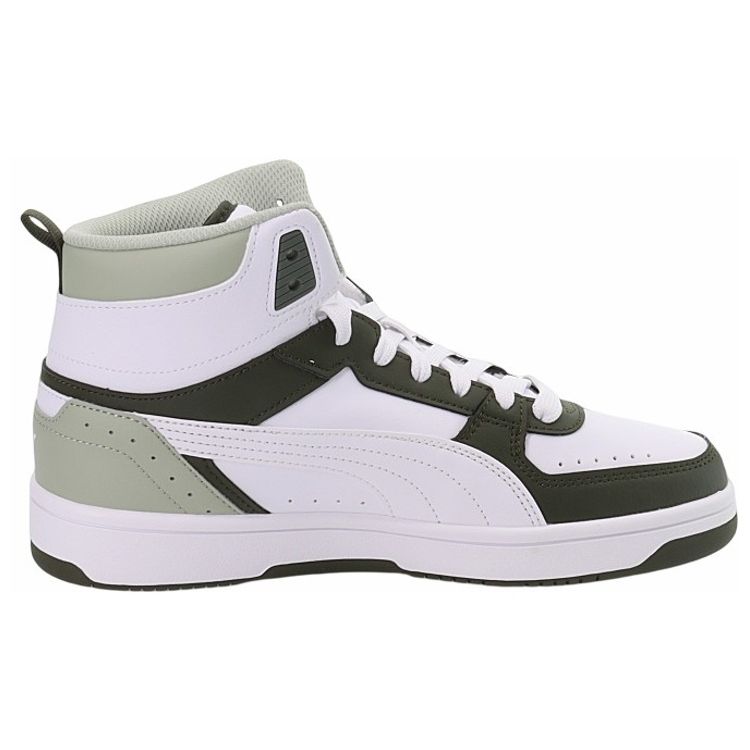 Puma Rebound Joy White Forest Night Unisex Sneakers Green Desert-Sage 374765-05