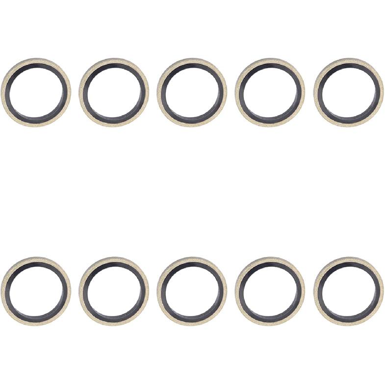 10 PCS Turbo Coolant Line Sealing Washers 3963991 4944257 For Dodge Ram 2500 6.7L 2008-2019