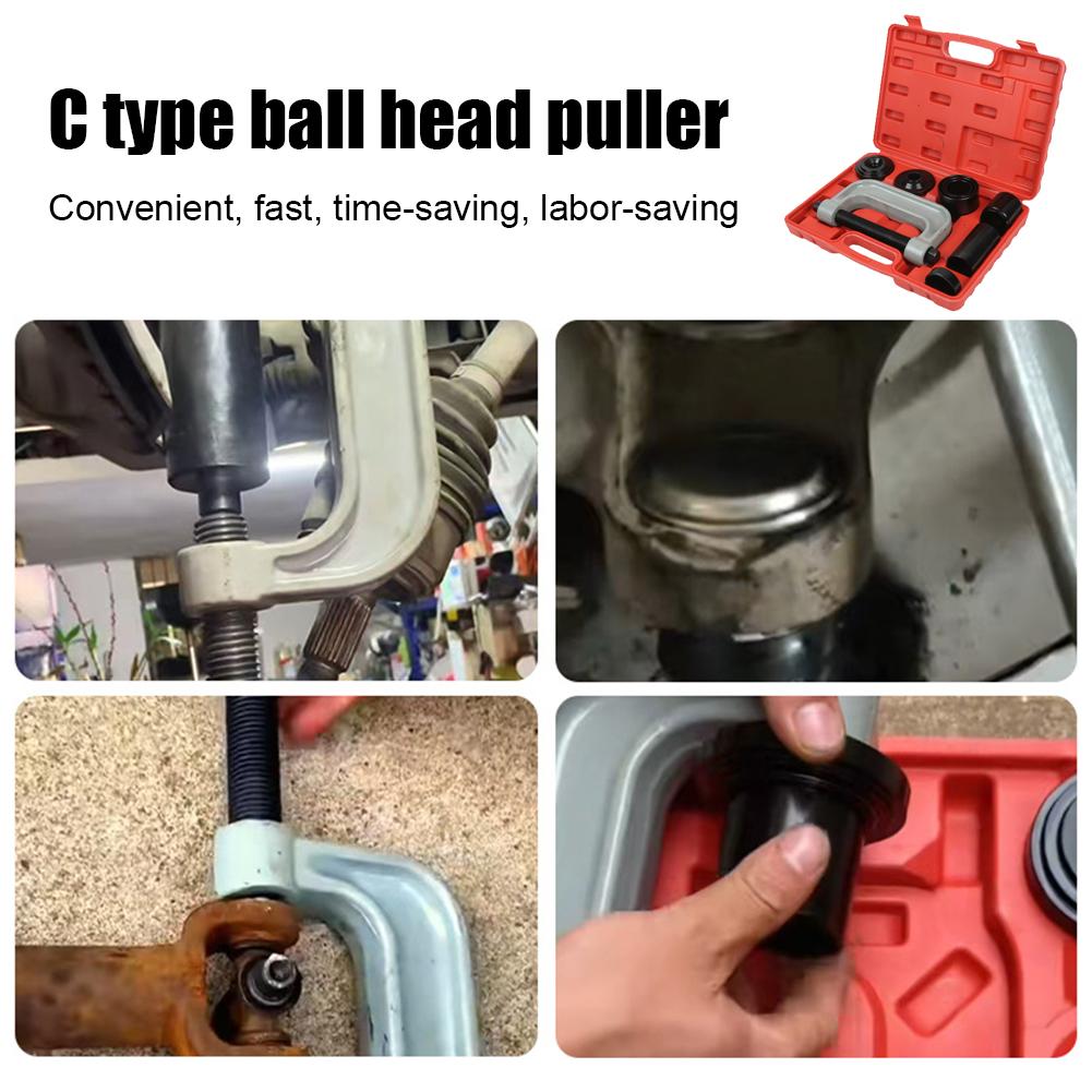 Lower Control Arm Ball Joint Removal Tool 4 In1 Ball Joint Auto Remover Installer Tool Service 2WD & 4WD Auto Remover Installer