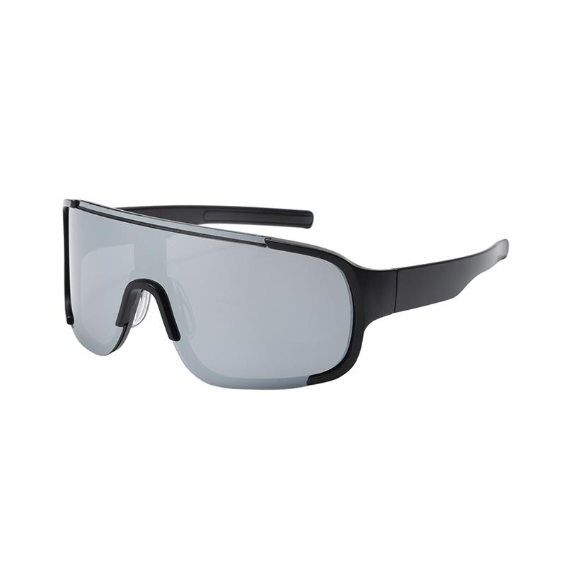 Popular One-piece Outdoor Sports Cycling Set Mirror Large Frame Windproof Sand Climbing And Slimming Personality Sunglass 66307