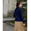 Mokana Women's V-Neck Long Sleeve Knit Sweater