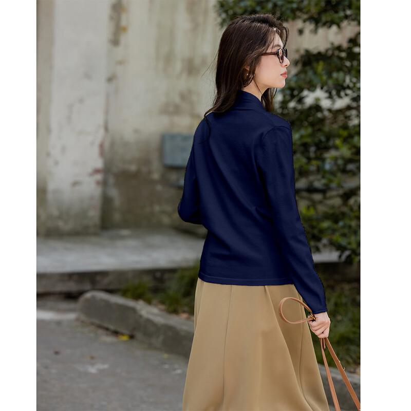 Mokana Women's V-Neck Long Sleeve Knit Sweater