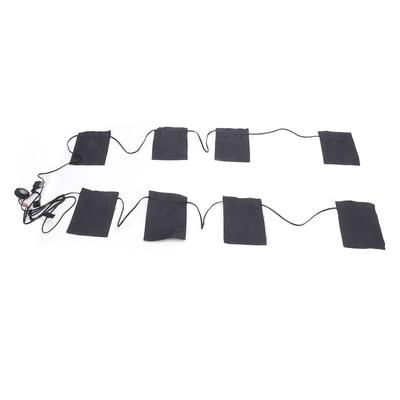 8 in 1 USB Elektrisches Kleidung Heizkissen 8 Zonen Multifunktional 3 Heizstufen Tragbar 5V 2A