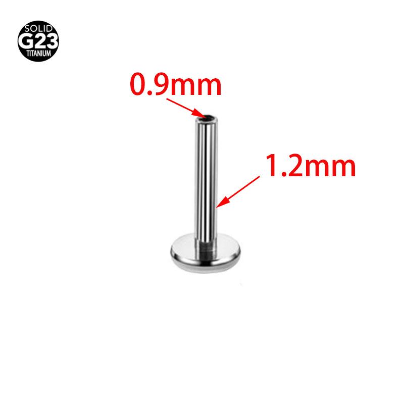 G23 Titanium Aurora Jelly Opal Stud for Ear, Lip, Tongue, and Cartilage Piercings