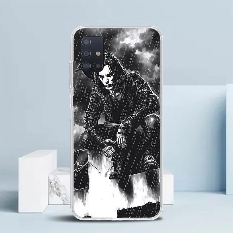 Movie The C-Crow Soft Cover for Samsung Galaxy A12 A22 A32 A52 A72 A02S Phone Case Note 20 Ultra 10 S10 Plus A51 A71 A50S A20S A