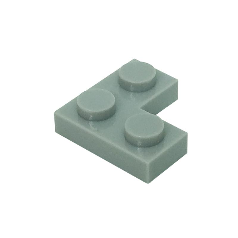 

50PCS Corner Plate 1*2*2 Building Blocks Compatible Major Brand Kids Toys 2420 Early Learning MOC Education Gifts