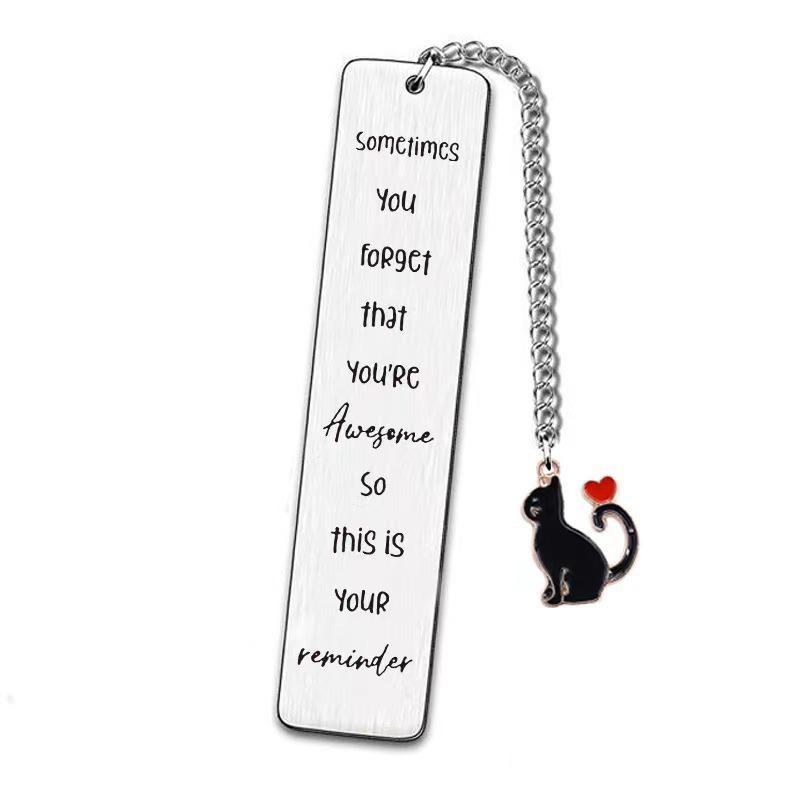 Elegant Stainless Steel Leaf Bookmark - Ideal Graduation, Teacher's Day, or Thanksgiving Gift