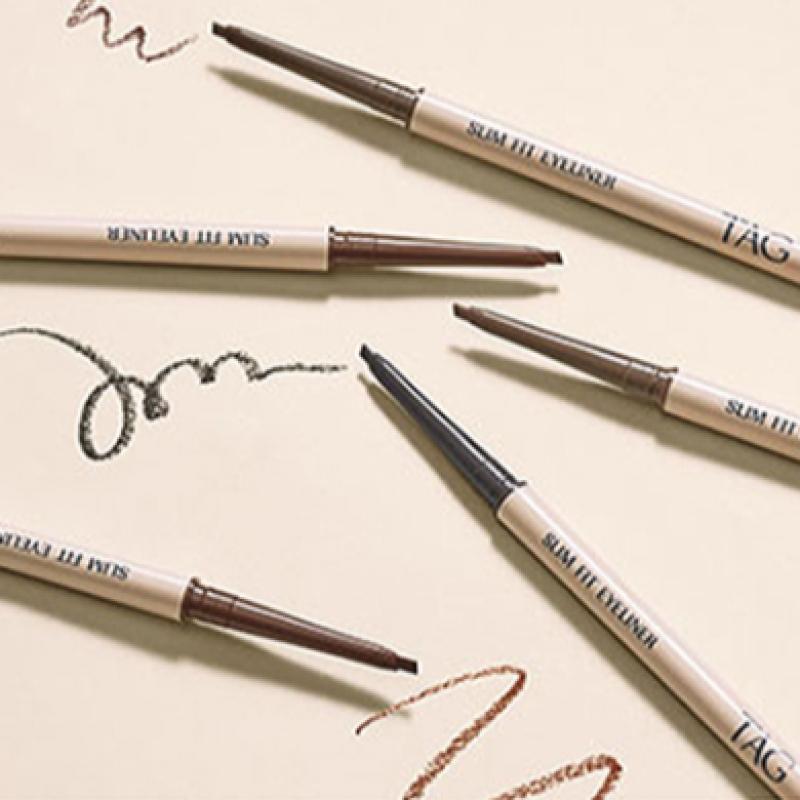 Tag Slim Fit Eyeliner Muted Brown