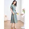 Women's Elegant Commuter Top & Skirt Set