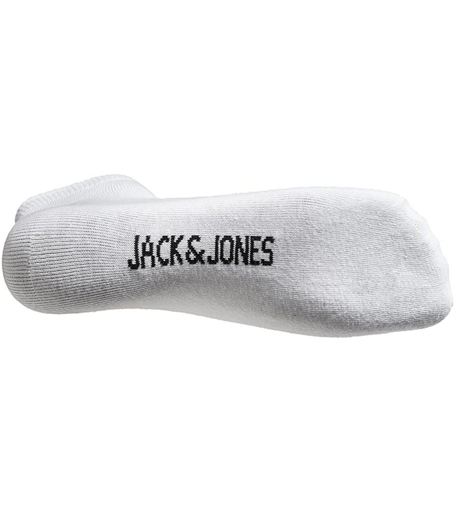 Jack&Jones Unisex Short Socks 6-Pack Black/6-Pack White [12260511 BLK/WHT] sizes 43-46