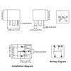 Automotive Relay 80A 12V 4 Pin Larger Current Car Relay With Mounting Hole