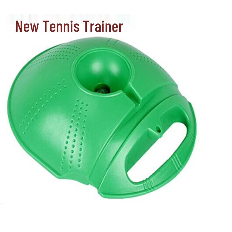 Tennis Trainer Solo Practice Device with Elastic Rope for Beginners