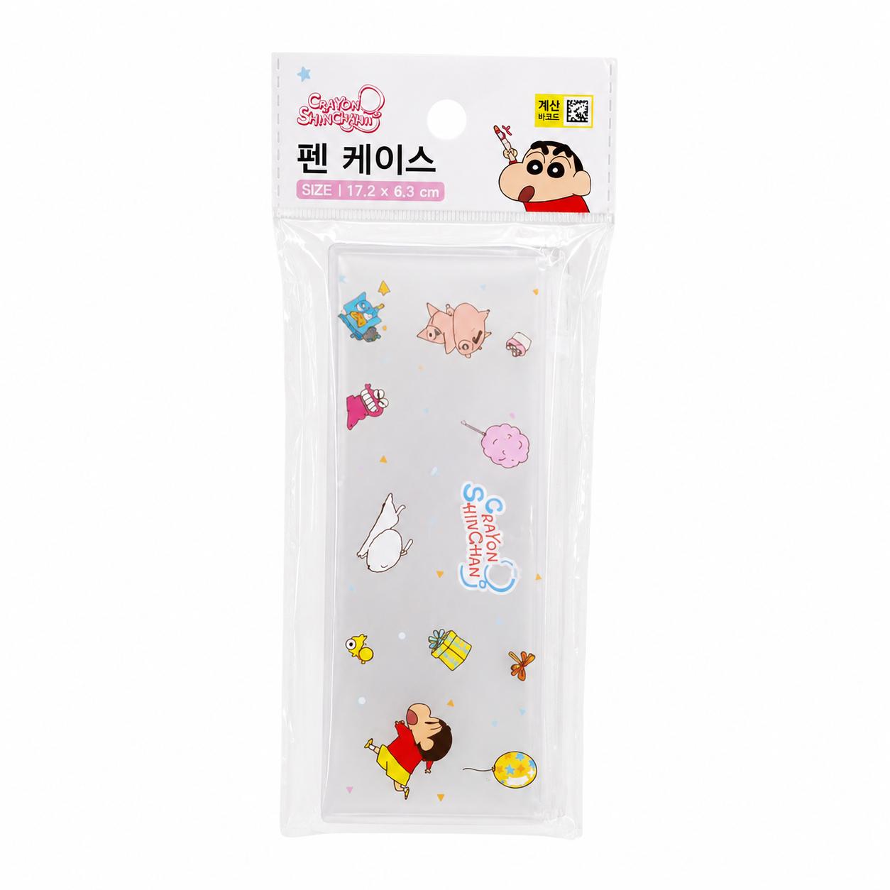 Crayon Shin-chan Rectangular Pen Case White