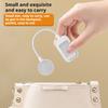 Folding Mini Clip Book Lamp USB Rechargeable LED Night Light 3 Modes Eye Protection Stepless Dimmable Flexible Bedroom Reading