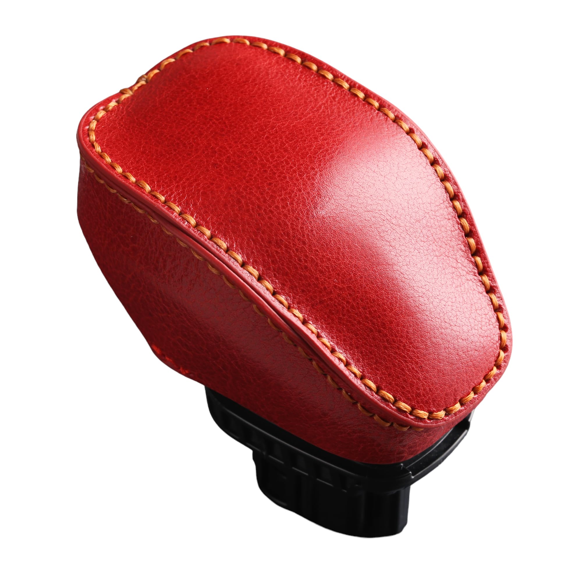 

smasol Genuine Leather Shift Knob Custom Interior No Hand Sewing Compatible with Toyota Harrier 80 Series and RAV4 50 Series with Toyota Shift Lever