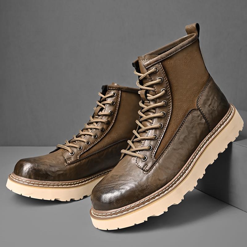 

Мужские повседневные высокие ботинки Ботильоны 46 хаки