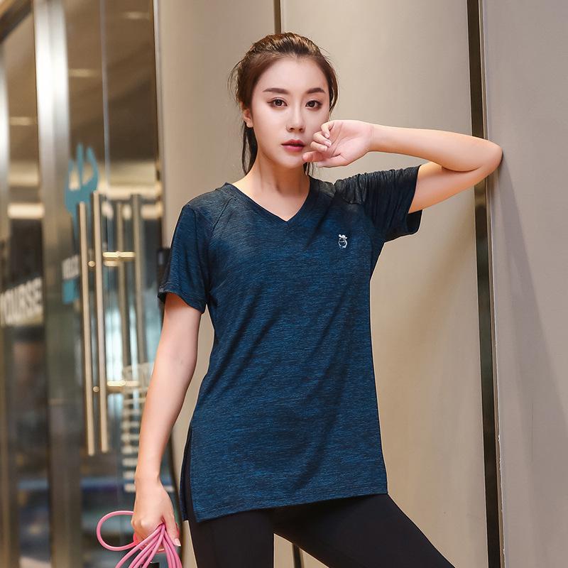 

Women s Plus Size Quick-Dry Yoga T-Shirt - Summer Gym Loose Fit Running Top for Weight Loss 4XL