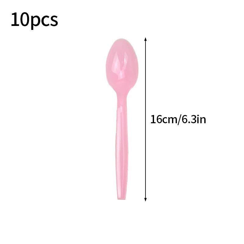 10pc/set Disposable Tableware Solid Color Paper Cup Paper Dining PlateWedding Happy Birthday Decor Baby Shower Party Supplies