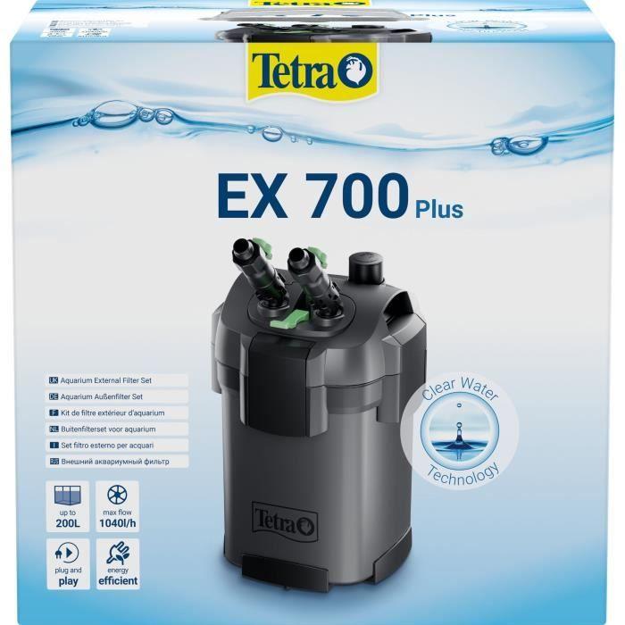 Filtr zewnętrzny - TETRA - 700 plus - Do akwarium od 100 do 200 L