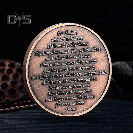 Христианская молитвенная монета Молитесь непрестанно Священное Писание Сопутствующая — фото 6