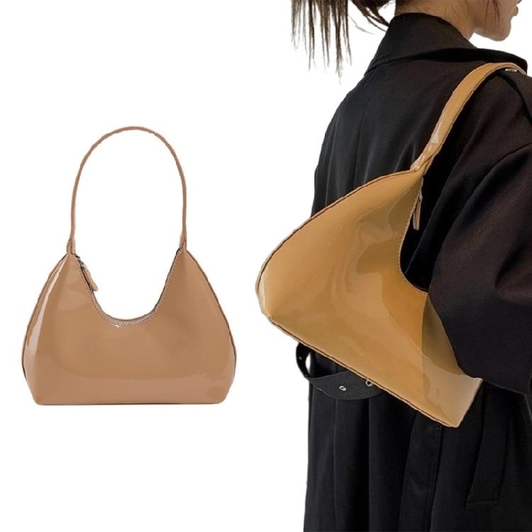 Zipper Shoulder Handbag Phone Wallet Purse Clutch Bag with Top Handle