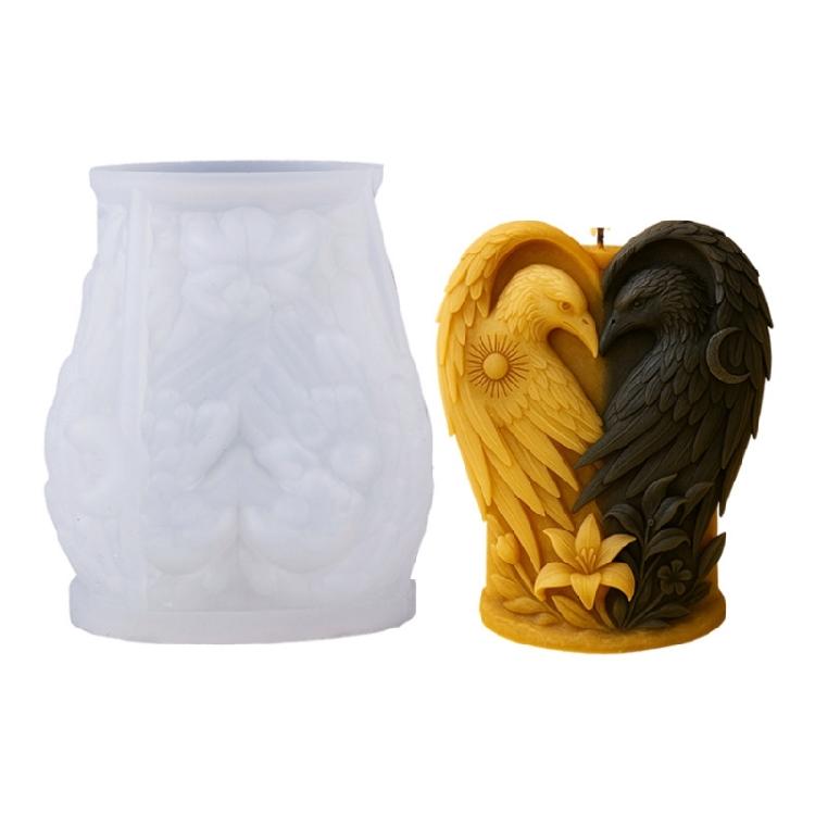 

Floral Bird Silicone Molds for Handmade Candle Soap Easy Demolding Multipurpose Silicone Mould for Resin Casting 1