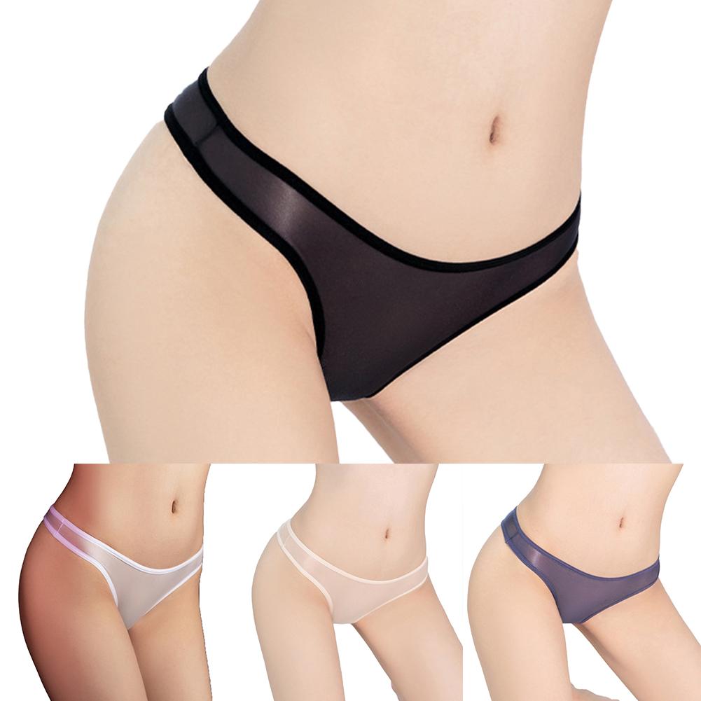 Panties Women Briefs Sheer Underpants Breathable Comfy