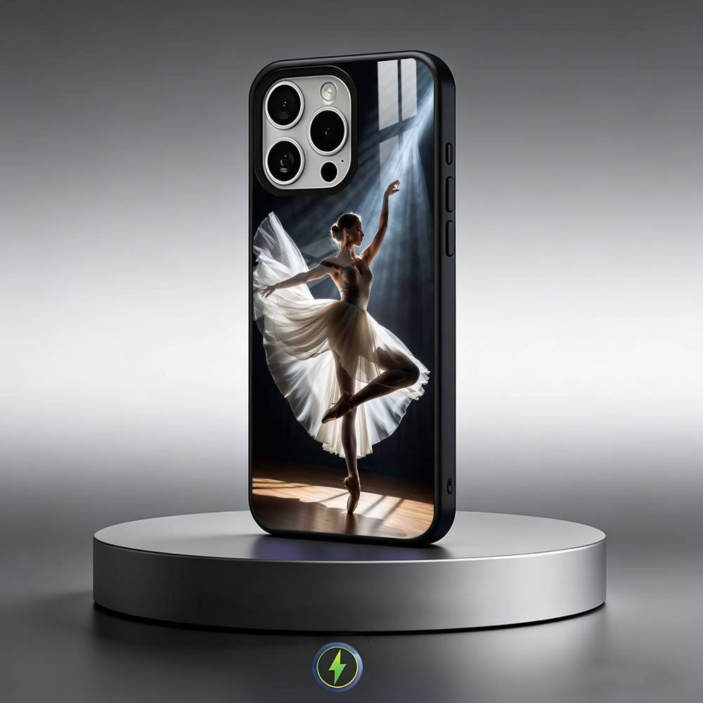 Ballet Ballerina Dancer Phone Case For iPhone17,16,15,14,13,12,11 Plus,Pro Max Magnetic For Magsafe Wireless Charging