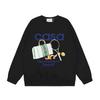 Grenzüberschreitende trendige Marke Casablanca Casablanca Buchstabe gemaltes Print 380g Herren- und Damen- Rundhals-Pullover
