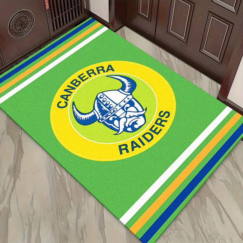 Canberra Raiders Carpet Rug for Living Room Bedroom Home Sofa Decoration,Kids play Non-slip Floor Mat