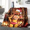 Christmas Party Robot Blanket Soft Throw Blanket For Home Bedroom Bed Sofa Travel Office Solid Christmas Blanket