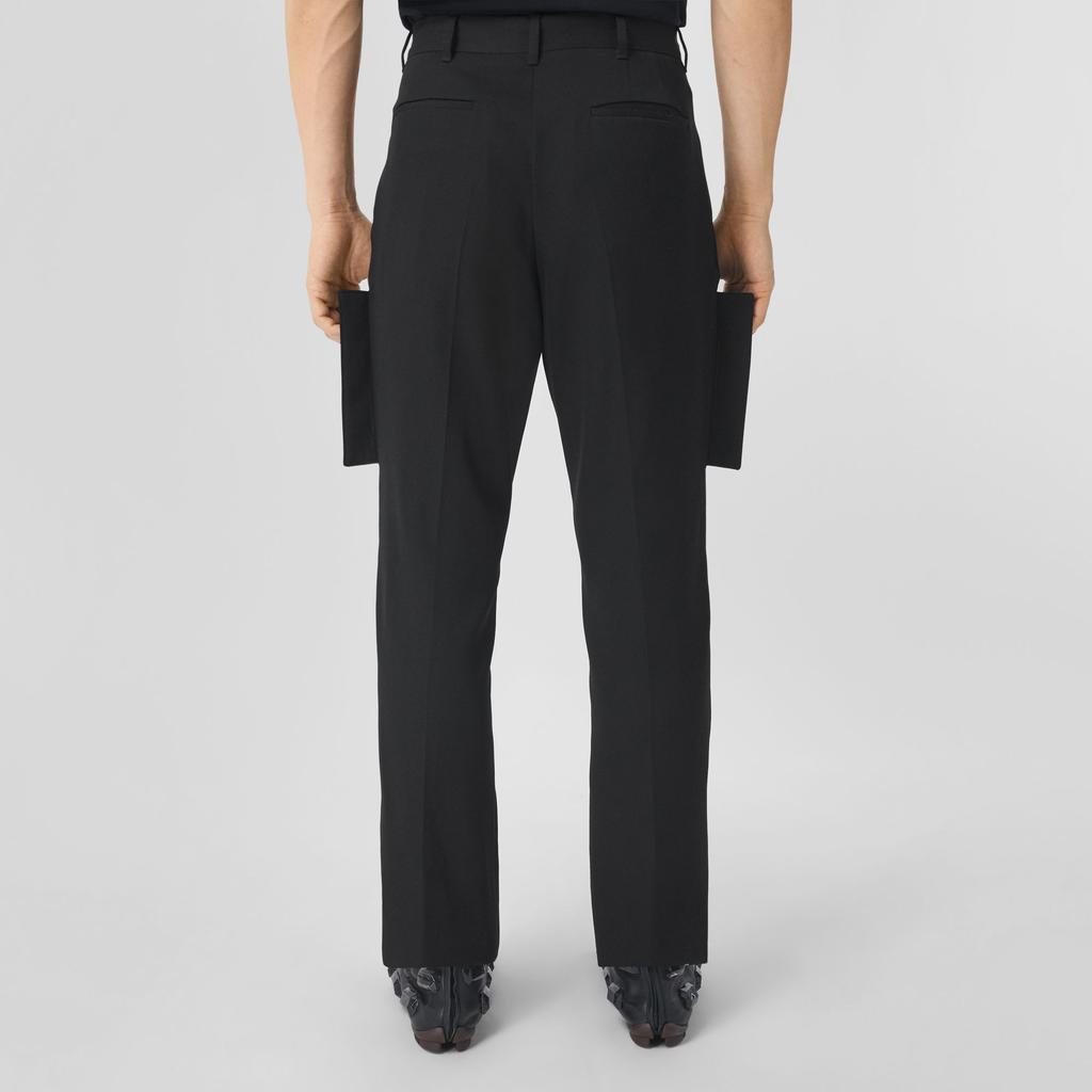 Burberry Casual Pants Men's Black 80454061