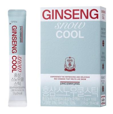Red Ginseng Snow Cool Stick 10p, 15g | Refreshing Ginseng Stick