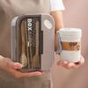 ZISIZ Japanese-Style Compartment Lunch Box