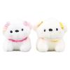 Charming Cute Dog Hanging Pendant Fluffy Plush Toy Keychain Perfect For Couples