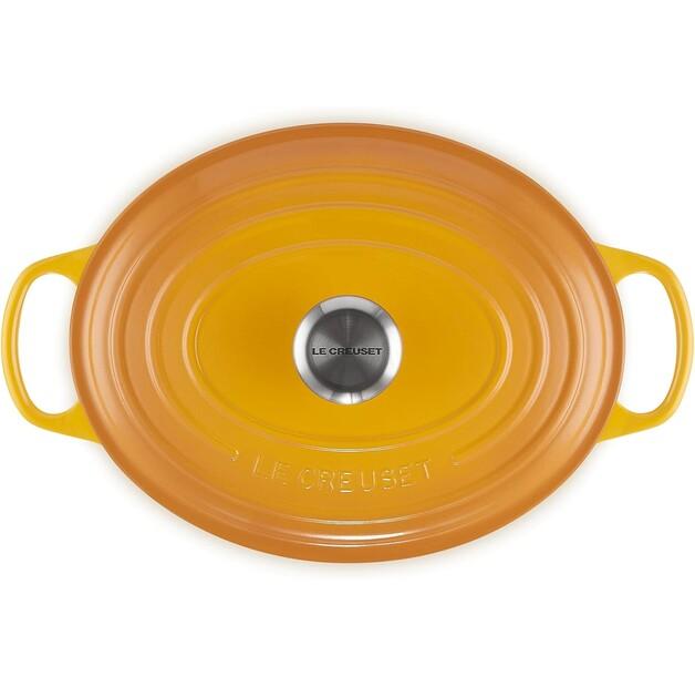 Жаровня Le Creuset Signature овальная 29 см нектар 4,7 л (21178296724430)