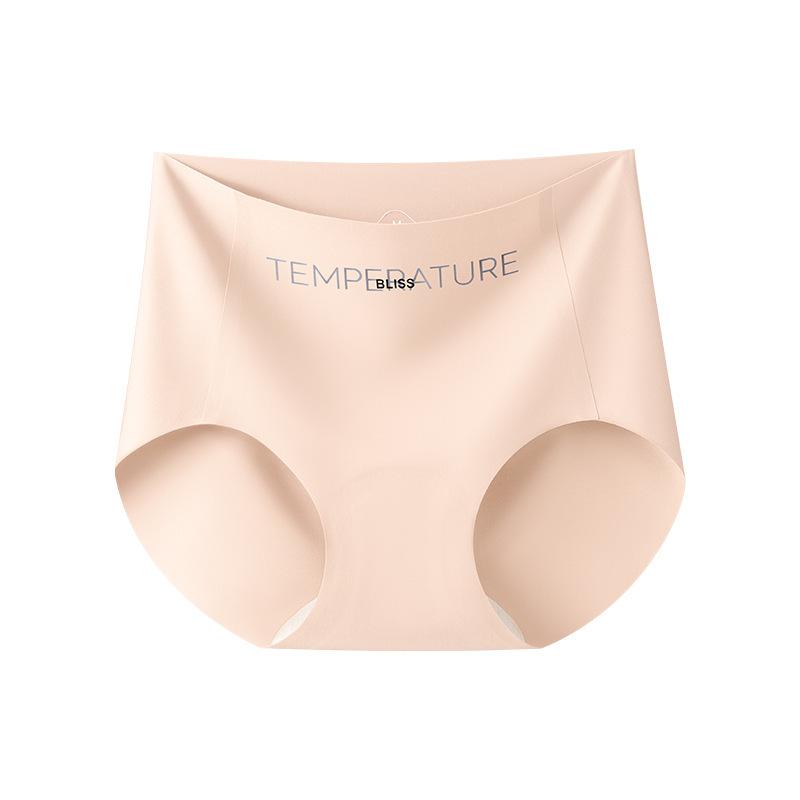 

Lady Spring and Autumn Yoga Pure Cotton Antibacterial No Trace Briefs XXL абрикосовий/рожевий