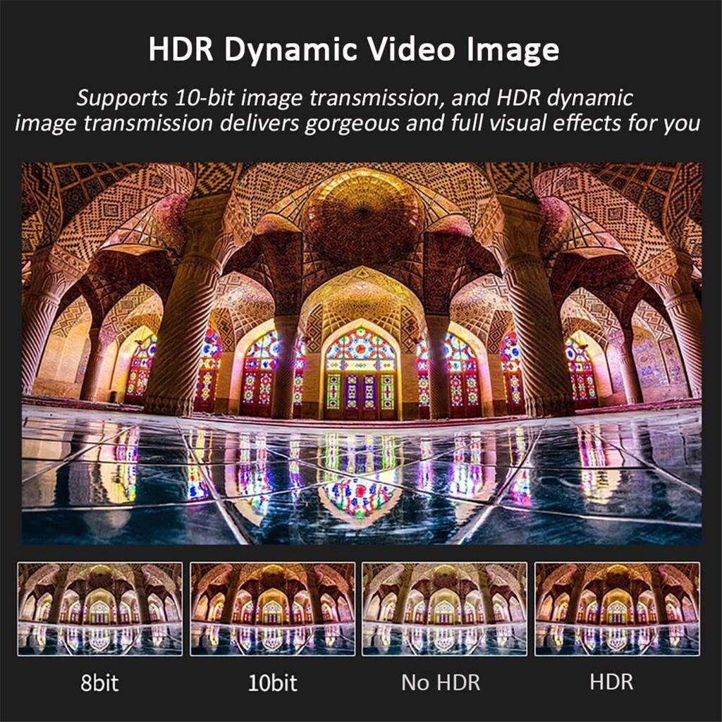 Kabel DisplayPort 4K 144Hz DP 1.4 Kabel Display Port Displayport 2K@240Hz 8K@60Hz do PC Laptopów TV Projektora Kabel Audio-Wideo