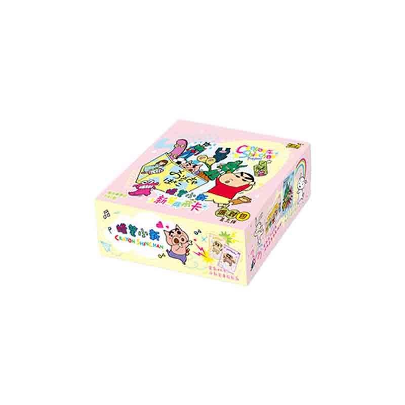Genuine Crayon ShinChan Card Party Bags Nohara Shinnosuke Animation Cartoon Collection Card Peripheral Toy Gift