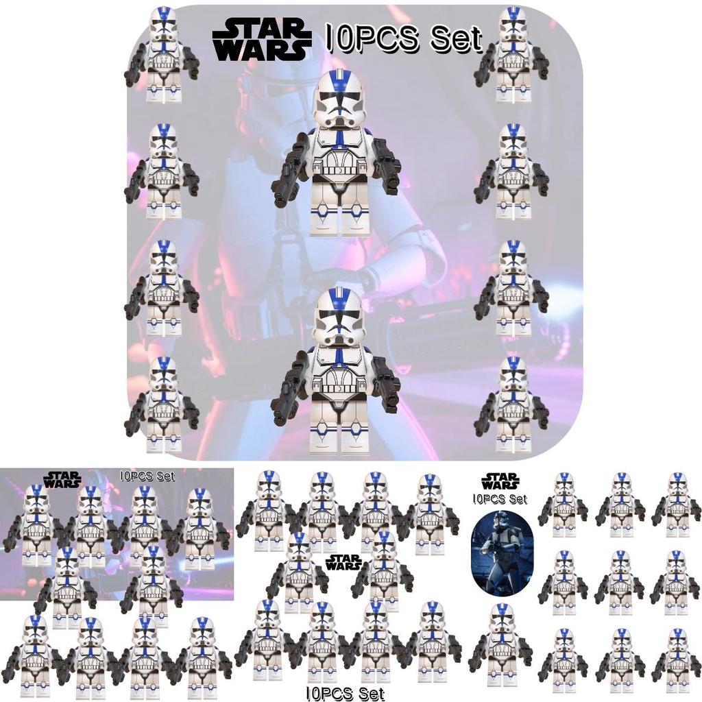 Star Wars Mandalorian Clone Stormtrooper Kriegsbausteine ​​Spielzeug für Kinder