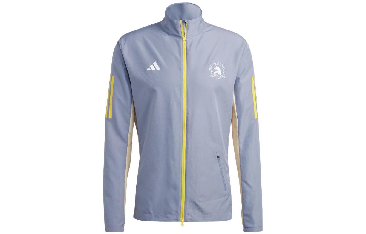 Adidas Boston Marathon Jacket Men s Purple HY0263 S
